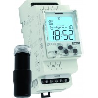 ELKO relé súmrak. SOU-2/230 hodiny 1x8A/250V + čidlo